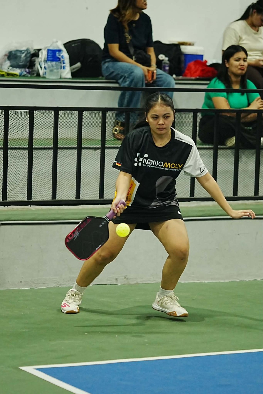 Kyla Nicole Soriano playing pickleball